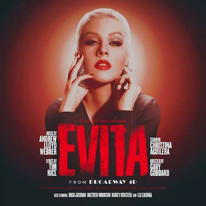 En 2015, Christina Aguilera interpretó a Eva Perón en 'Broadway 4D', una película musical basada en varios de los grandes musicales presentados en Broadway. Allí cantó "Don't cry for me Argentina".