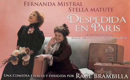 En 2015 hizo la obra Despedida en París junto a Stella Matute. Fue su despedida de las tablas