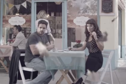 En 2015 los actores trabajaron juntos en un videoclip, hoy están en pareja en la vida real (Foto: Captura de video)
