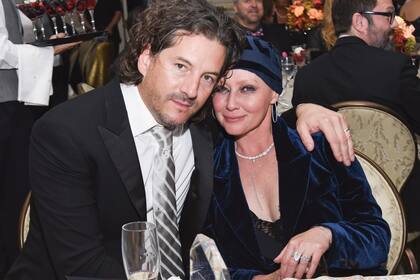 En 2016 con su entonces marido, Kurt Iswarienko, de quien se divorció formalmente un día antes de su muerte.