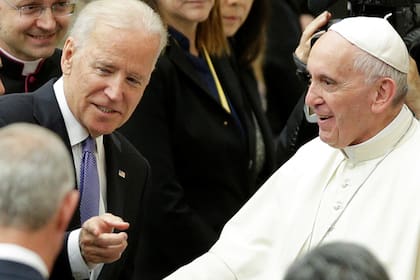 Biden y Bergoglio