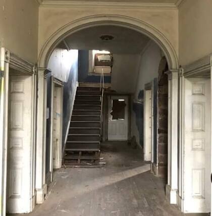 En 2016, la propiedad fue vandalizada