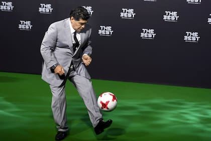En 2017 asistió a la entrega de premios de la FIFA