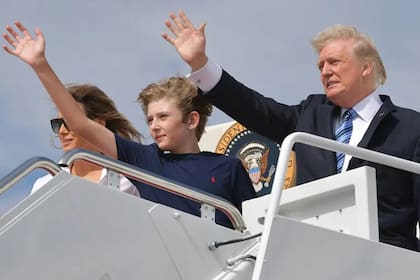 En 2017, Donald Trump involucró a su hijo que en ese entonces tenía 11 años en el escándalo del Rusiagate