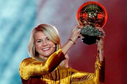 En 2018, Ada Hegerberg, se convirtió en la primera ganadora del Balón de Oro femenino