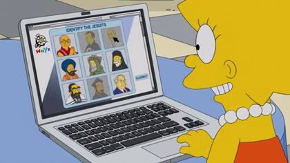 En 2018 Lisa ingresa a un sitio web de líderes mundiales y encuentra la imagen de Francisco