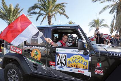 En 2018 participó del Rally Aïcha des Gazelles, organizado por y para mujeres.