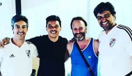 En 2019 Sebastián se reencontró con Gallardo después de casi 30 años (Gentileza)