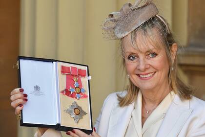 En 2019, Twiggy fue condecorada en el Palacio de Buckingham como Dama Comandante de la Orden del Imperio Británico