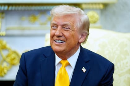 En 2021 Trump había incluido a Colón en una lista de figuras históricas a las que pretendía homenajear en el Jardín Nacional de Héroes Estadounidenses como parte de las conmemoraciones del 250 aniversario de la independencia de Estados Unidos (AP Foto/Alex Brandon)