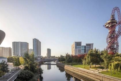 En 2022, inauguraron el campus UCL East en el Queen Elizabeth Olympic Park (Foto: www.ucl.ac.uk)
