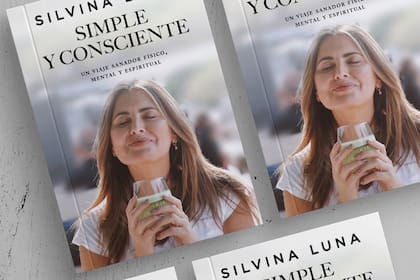 En 2022 Silvina luna lanzó su libro (Foto Instagram @simpleyconsciente)