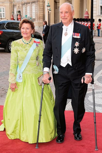 En 2023, durante su visita oficial a Dinamarca, donde la familia real danesa le ofreció una cena en su honor. 
