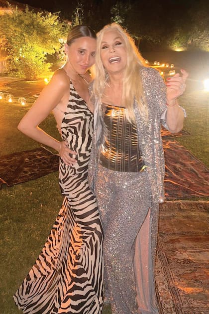 En 2024, en la fiesta que Susana Giménez organizó en Punta por su cumpleaños 80.