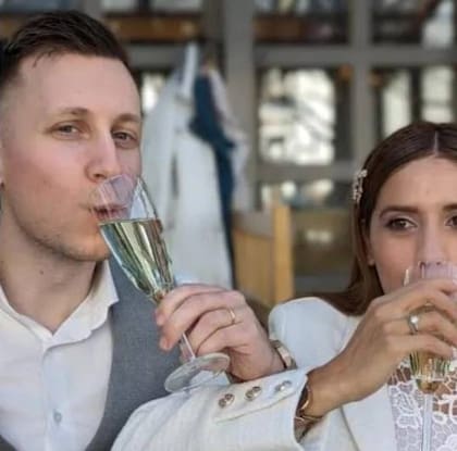 En 2024, un 14 de febrero, Melanie contrajo matrimonio con su gran amor.