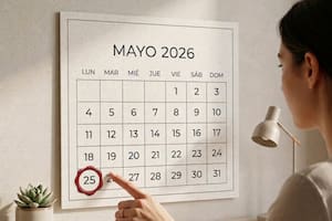 ¿Hay fin de semana largo por el feriado del 25 de Mayo?