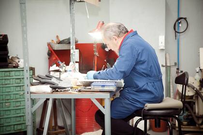 La matricería es el corazón de la fábrica. El sistema Rasti cuenta con 102 matrices.