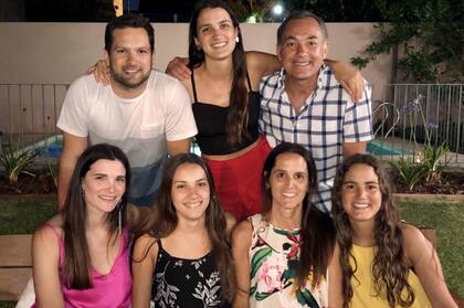 Navidad del año pasado, en familia. Un motivo para celebrar la vida.