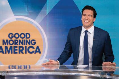 En abril de 2024, como presentador
de Good Morning America de la cadena
ABC