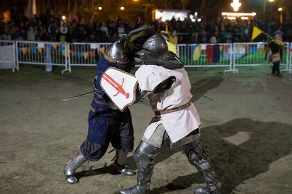 En acción respetando las reglas.