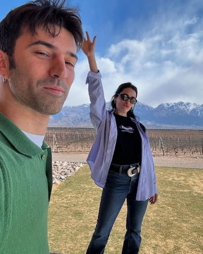 En agosto, Rosemblat y Espósito disfrutaron de unas vacaciones en Mendoza (Foto: Instagram @lali)
