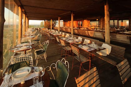 En altura, la propuesta de Fasano Las Piedras es un menú con platos italianos, parrilla y horno de barro