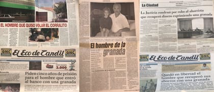 En aquel tiempo, la historia de Norberto Roglich fue tema de todos los diarios locales