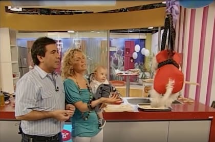 En aquella oportunidad Diego Prez recibi a Maru y a su hijo Facundo con un perro como regalo