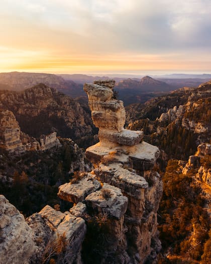 En Arizona se encuentran opciones como el Gran Cañón con tarifas de entrada por vehículo es de US$35