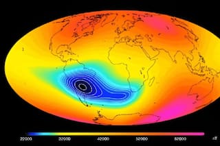 Alerta por una Anomalía Magnética del Atlántico Sur