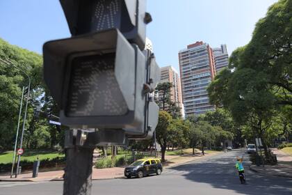 En Barrancas de Belgrano no funcionan los semáforos por los cortes de luz