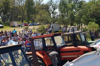 En Bell Ville. Enojo por las retenciones y la presión impositiva en general