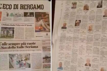 Bérgamo, en la región de Lombardía, en Italia, una de las más castigadas como consecuencia del coronavirus