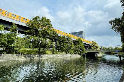 En Berlín, Sofía encontró un servicio de transporte impecable y muchos espacios verdes muy frecuentados y mantenidos.
