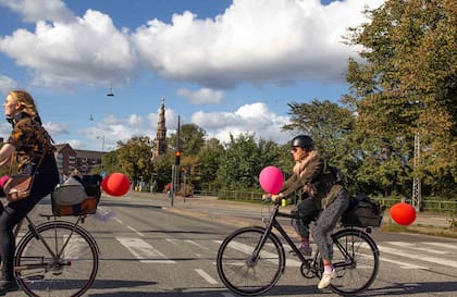 En bici, la mejor forma de recorrer la ciudad.