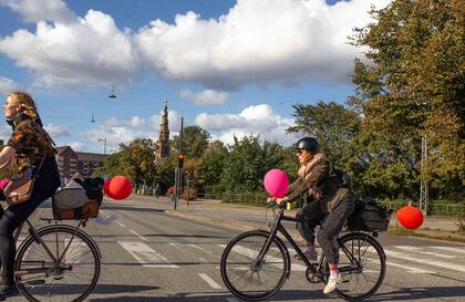 En bici, la mejor forma de recorrer la ciudad.