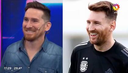 En Bienvenidos a Bordo se presentó un joven muy similar a Lionel Messi