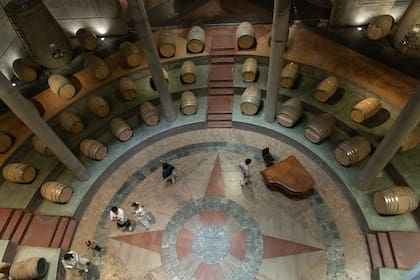 En Bodega Salentein se puede hacer la ceremonia entre barricas