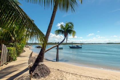 En Boipeba, Cristina halló un paraíso.