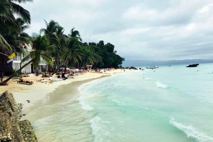 En Boracay, para aclarar los pensamientos.