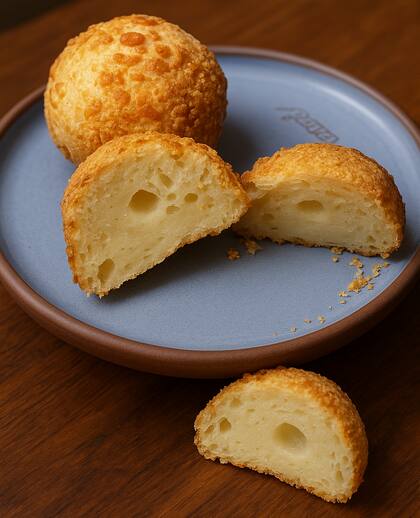 En Brickell Café el chipá sale con corteza apenas crujiente e interior suave