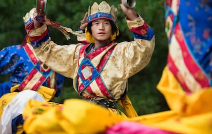 En Bután la danza es un símbolo de la identidad nacional