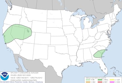 En California se espera el impacto de una tormenta del Pacífico