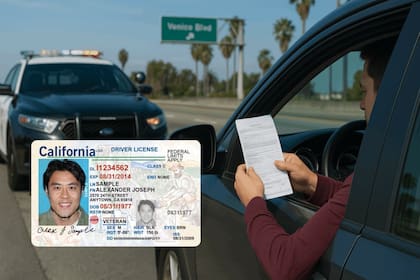 En California, se prohíbe sostener y operar un teléfono celular al volante, por más que el vehículo se encuentre parado frente a un semáforo en rojo