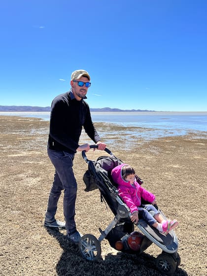 En carrito por la Laguna de Pozuelos