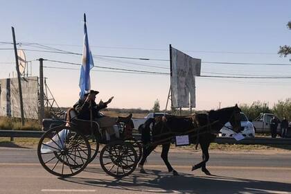 En carruaje por Jesús María, Córdoba