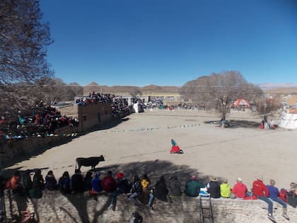 En Casabindo viven de manera estable 150 personas y llegan para el toreo entre 500 y 1000 vistantes