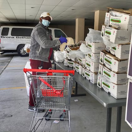 En casi todas las despensas no es necesario hacer cita para recibir comida (Instagram/@lemontreefoodhelpline)