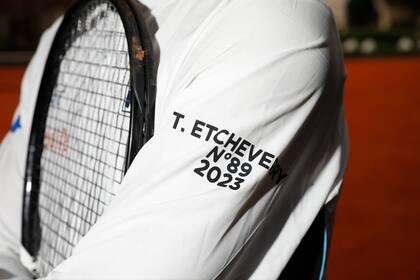 En caso de debutar ante Lituania, lo que es muy probable, Etcheverry será el tenista número 89 de la historia del equipo argentino de la Davis