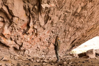 En Charcamata las pinturas se pueden contemplar bien de cerca y lejos de la multitud.